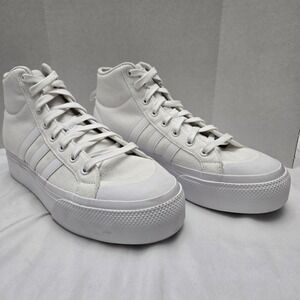 Adidas Bravada 2.0‎ Platform Sneaker Women's Size 9 Skateboarding IE2316 White